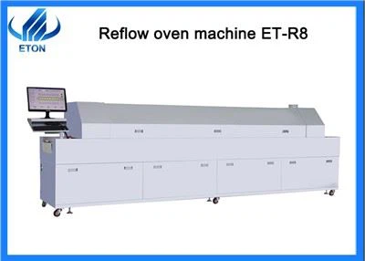 LED-Reflow-Ofen 8 Zonen für LED-Fließband